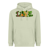 Matcha st patricks day gnomes shamrock horseshoes love Heavyweight Hoodie - RanaPortraitStore
