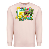 Pale Pink life is Premium Sweatshirt - Zillion Design Studio