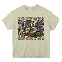 Mossy Easter Heavy Core Tee - CowhideDigitalArt