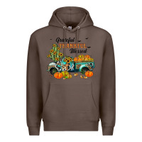 Coffee grateful thankful blessed Premium Hoodie - JahusDesignShop