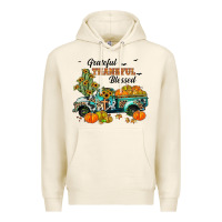 Tofu grateful thankful blessed Premium Hoodie - JahusDesignShop