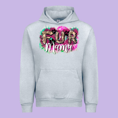 Fur Mama Urban Hoodie Designed By Nancycooperartshop