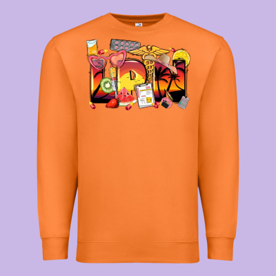 Summer Lpn Premium Sweatshirt Designed By Zillion Design Studio