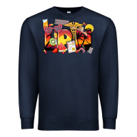 Navy summer lpn Premium Sweatshirt - Zillion Design Studio