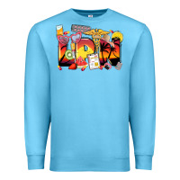 Ocean Blue summer lpn Premium Sweatshirt - Zillion Design Studio