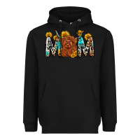 Black mom cow Heavyweight Hoodie - Zillion Design Studio