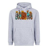 Heather Grey mom cow Heavyweight Hoodie - Zillion Design Studio