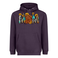 Plum mom cow Heavyweight Hoodie - Zillion Design Studio