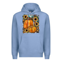 Colony Blue sunflowers, pumpkin, cowhide, serape Premium Hoodie - JahusDesignShop