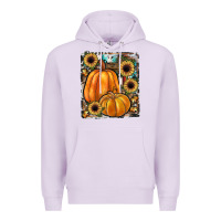 Lilac sunflowers, pumpkin, cowhide, serape Premium Hoodie - JahusDesignShop