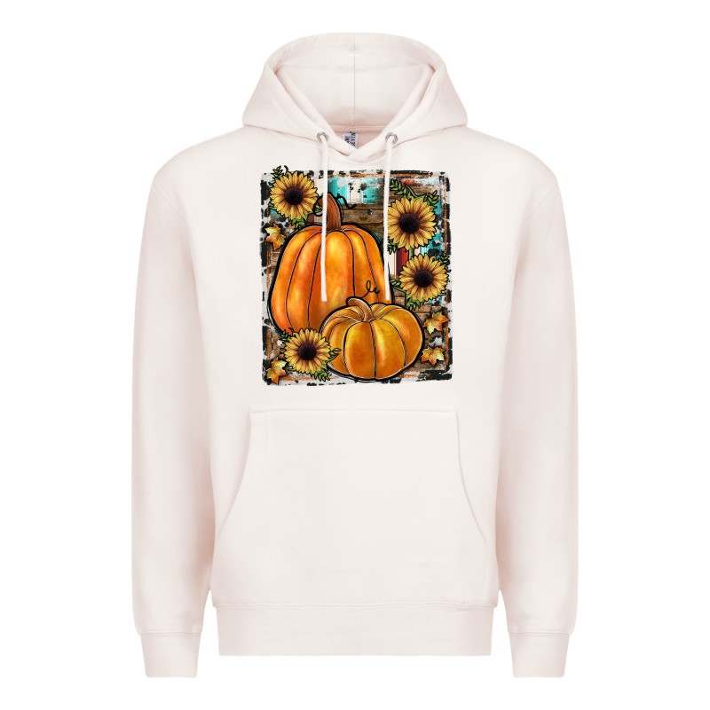 Sunflowers, Pumpkin, Cowhide, Serape Premium Hoodie by JahusDesignShop | Teevron