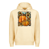 Pina Colada sunflowers, pumpkin, cowhide, serape Premium Hoodie - JahusDesignShop