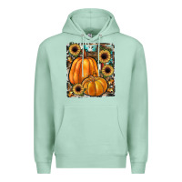 Seafoam sunflowers, pumpkin, cowhide, serape Premium Hoodie - JahusDesignShop