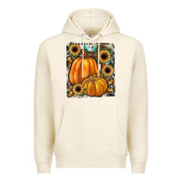 Tofu sunflowers, pumpkin, cowhide, serape Premium Hoodie - JahusDesignShop