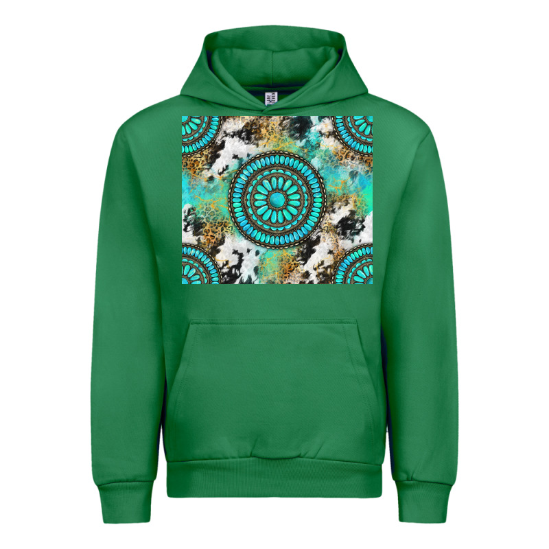 Gemstone Leopard Cowhide Urban Hoodie by NancyCooperArtShop | Teevron