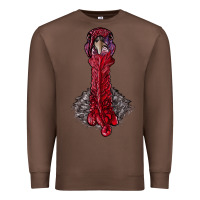 Chestnut gobble head Premium Sweatshirt - RanaPortraitStore