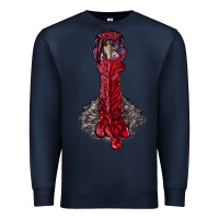 Navy gobble head Premium Sweatshirt - RanaPortraitStore
