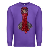 Purple gobble head Premium Sweatshirt - RanaPortraitStore