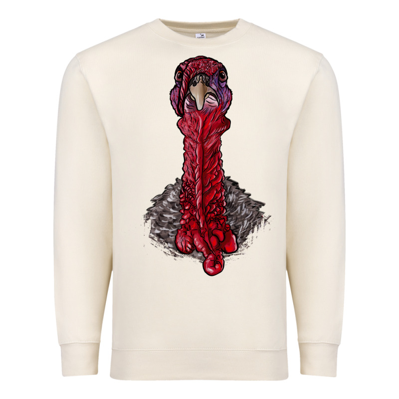 Gobble Head Premium Sweatshirt by RanaPortraitStore | Teevron