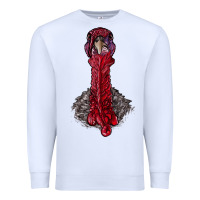 White gobble head Premium Sweatshirt - RanaPortraitStore