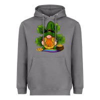 Storm st patricks day gnomes shamrock gold horseshoes rainbow Heavyweight Hoodie - RanaPortraitStore