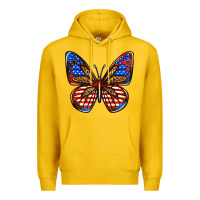 Lemon 4th of july butterfly Premium Hoodie - BundleAndBundleShop