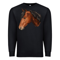 Black horse Premium Sweatshirt - RanaPortraitStore