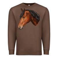 Chestnut horse Premium Sweatshirt - RanaPortraitStore
