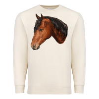 Sandshell horse Premium Sweatshirt - RanaPortraitStore