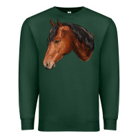 Sports Green horse Premium Sweatshirt - RanaPortraitStore