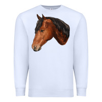 White horse Premium Sweatshirt - RanaPortraitStore