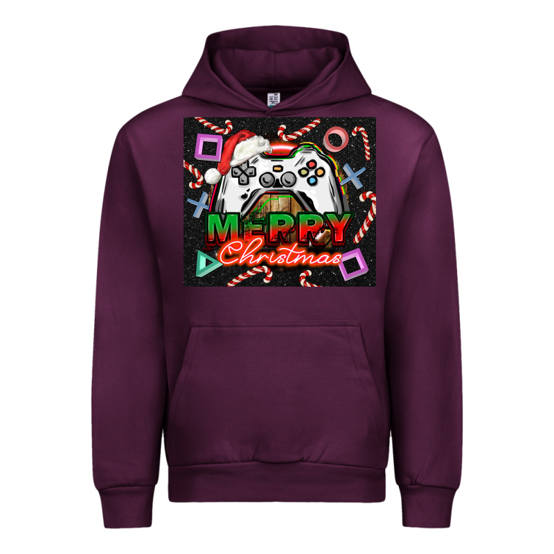 Gamer Merry Christmas Urban Hoodie by NancyCooperArtShop | Teevron