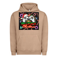 Pigment Burro gamer merry christmas Urban Hoodie - NancyCooperArtShop