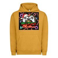 Pigment Peanut Butter gamer merry christmas Urban Hoodie - NancyCooperArtShop