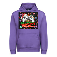 Tulip gamer merry christmas Urban Hoodie - NancyCooperArtShop