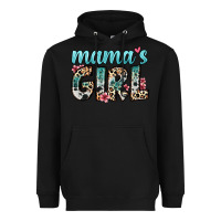 Black mama s girl Heavyweight Hoodie - Zillion Design Studio