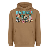 Toasted Coconut mama s girl Heavyweight Hoodie - Zillion Design Studio