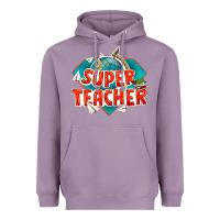 Lavender super teacher Heavyweight Hoodie - texasbilliewilder
