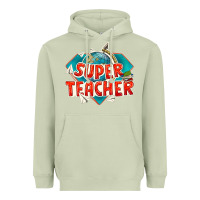 Matcha super teacher Heavyweight Hoodie - texasbilliewilder