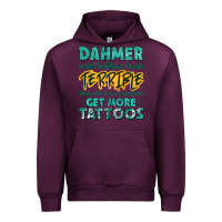 Mauve Wine get more tattoos Urban Hoodie - NancyCooperArtShop