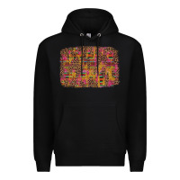 Black cinco de mayo leopard glitter Premium Hoodie - Artiststas
