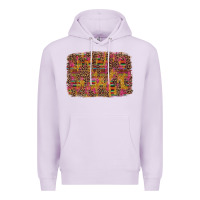 Lilac cinco de mayo leopard glitter Premium Hoodie - Artiststas