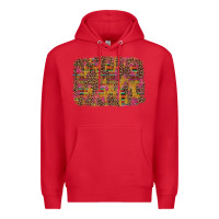 Red cinco de mayo leopard glitter Premium Hoodie - Artiststas