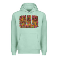 Seafoam cinco de mayo leopard glitter Premium Hoodie - Artiststas