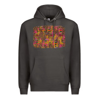 Smoke cinco de mayo leopard glitter Premium Hoodie - Artiststas