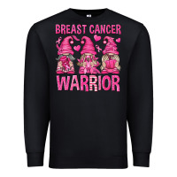 Black Breast Cancer Warrior Gnomes Premium Sweatshirt - texasbilliewilder
