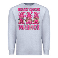 Heather Grey Breast Cancer Warrior Gnomes Premium Sweatshirt - texasbilliewilder