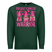 Sports Green Breast Cancer Warrior Gnomes Premium Sweatshirt - texasbilliewilder
