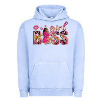 Pigment Grape Ice girl boss afro black woman Urban Hoodie - NancyCooperArtShop