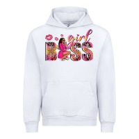 White girl boss afro black woman Urban Hoodie - NancyCooperArtShop